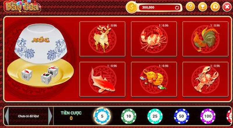 Game Bầu Cua tôm cá Sv388 